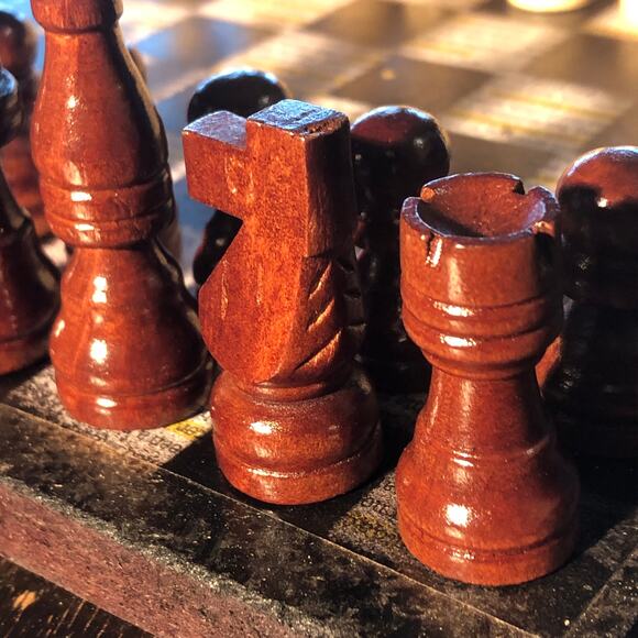 Scrapbook Chess Set - Highlighted Newspaper - Picture 10 of 12